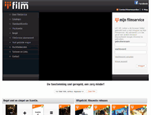 Tablet Screenshot of filmservice.nl